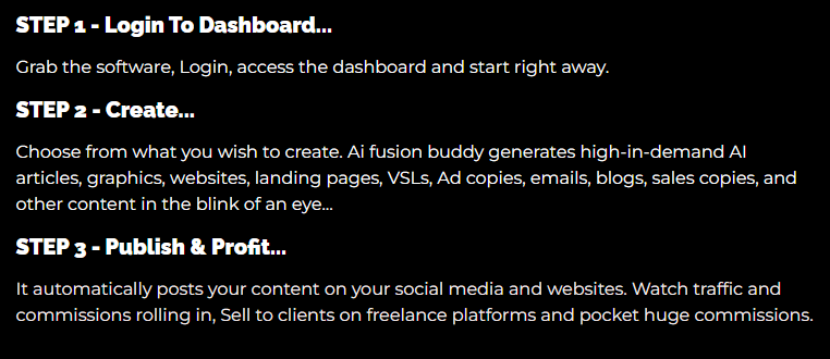 How Does AI FusionBuddy Works