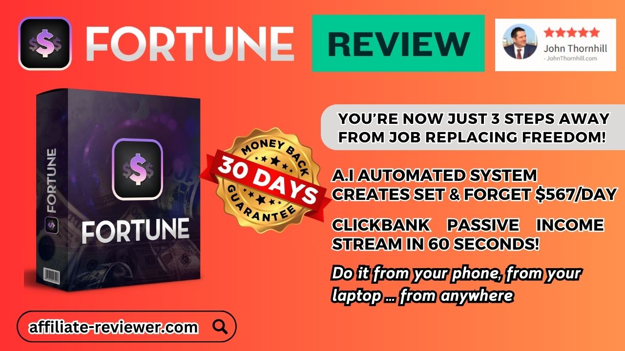 FORTUNE Review: A Viral Marketing and Affiliate Income Platform