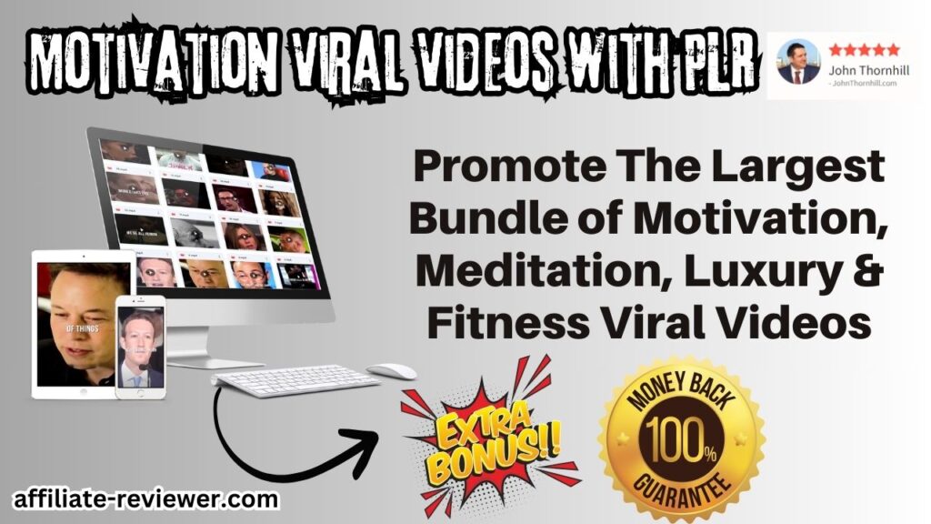 Motivational Viral Videos PLR Review: Become a Social Media Star