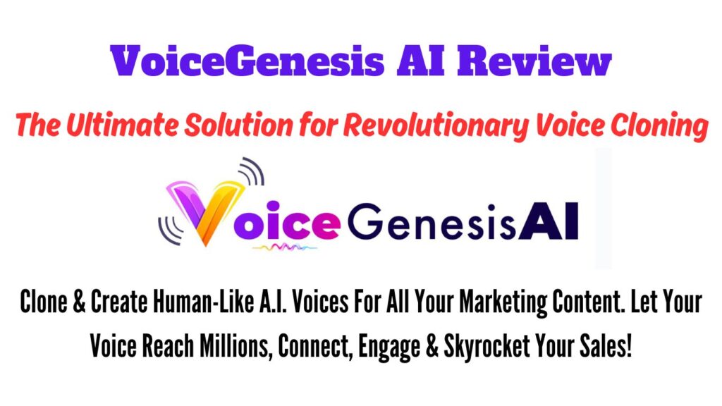 VoiceGenesis AI: The Ultimate Tool for Creating Realistic AI Voices