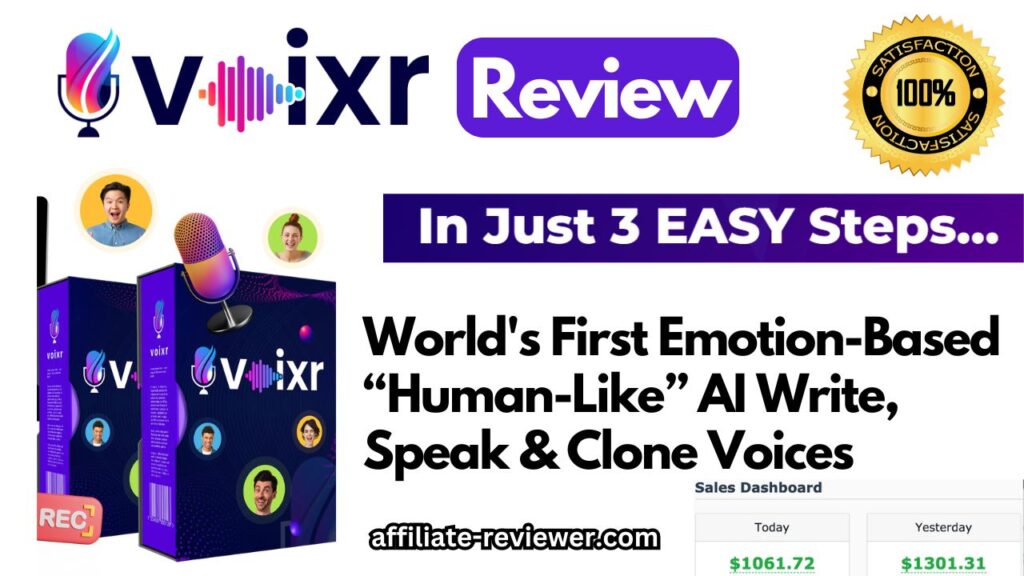 Voixr Software Review: World Best Ever AI Voice Cloning Software