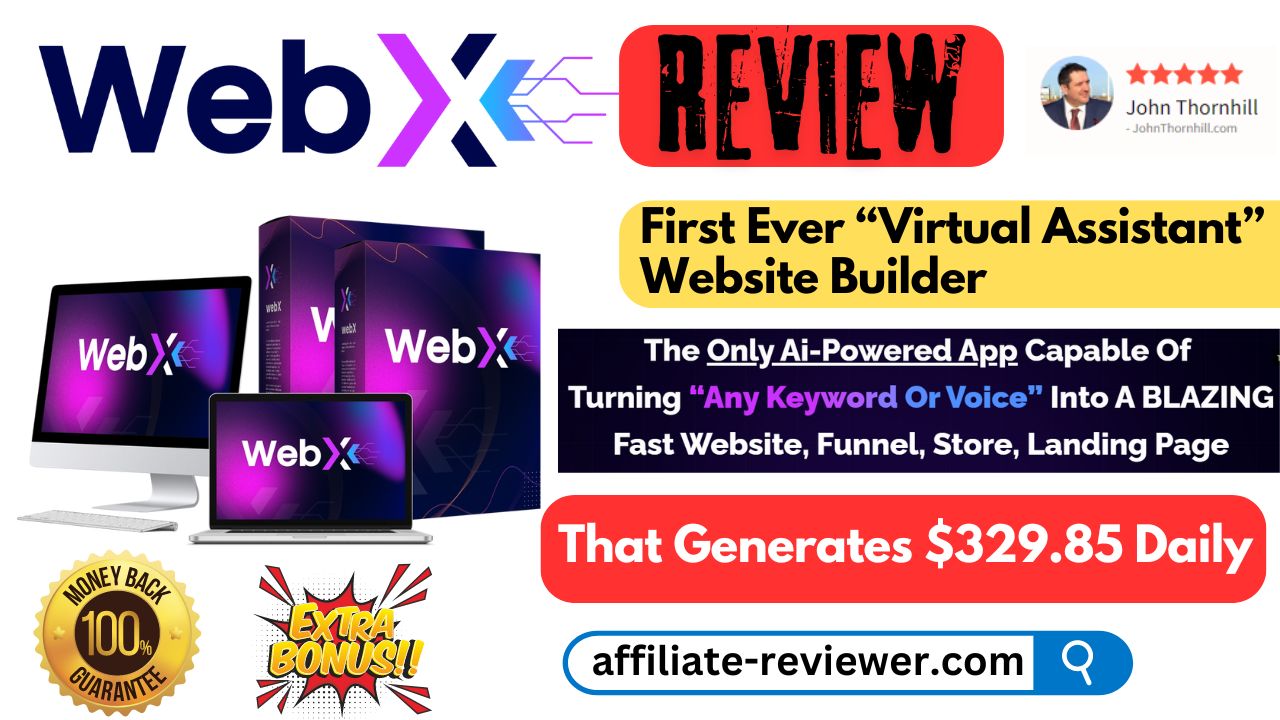 WEBX Review: First Ever Virtual Assistant Website Builder