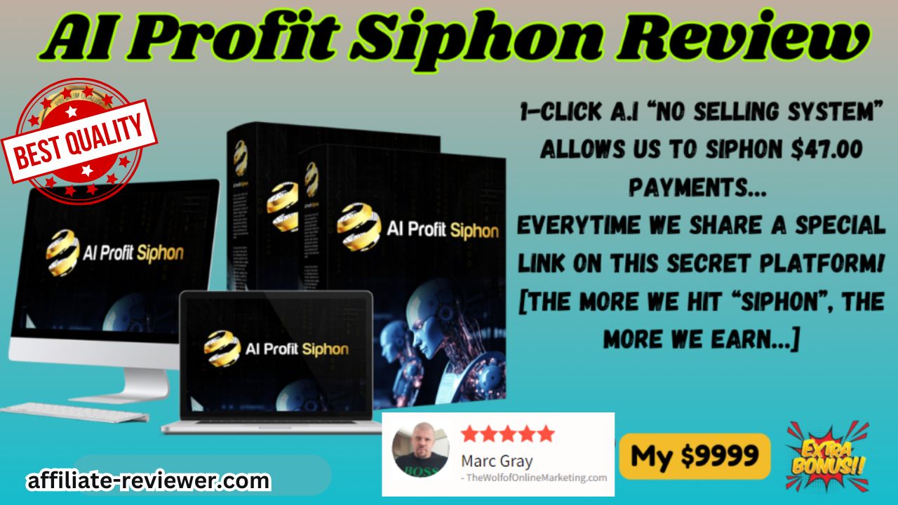 AI Profit Siphon Review: Creates Life Changing Amounts Of Money