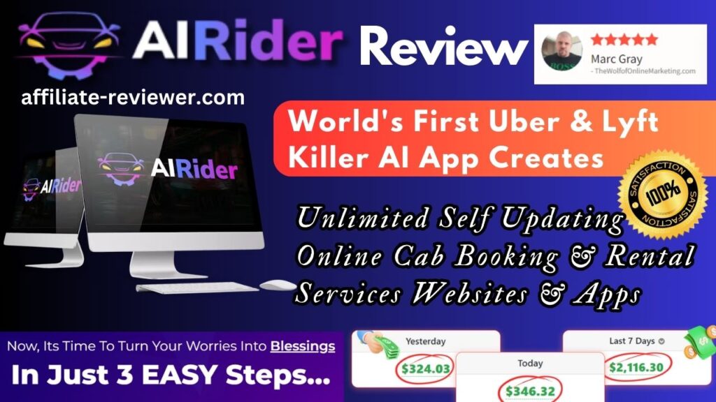 AI Rider Review: World's First Uber & Lyft Killer AI App Creates