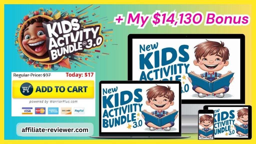 Kids Activity Bundle 3.0: Comprehensive Review & Exclusive Bonuses