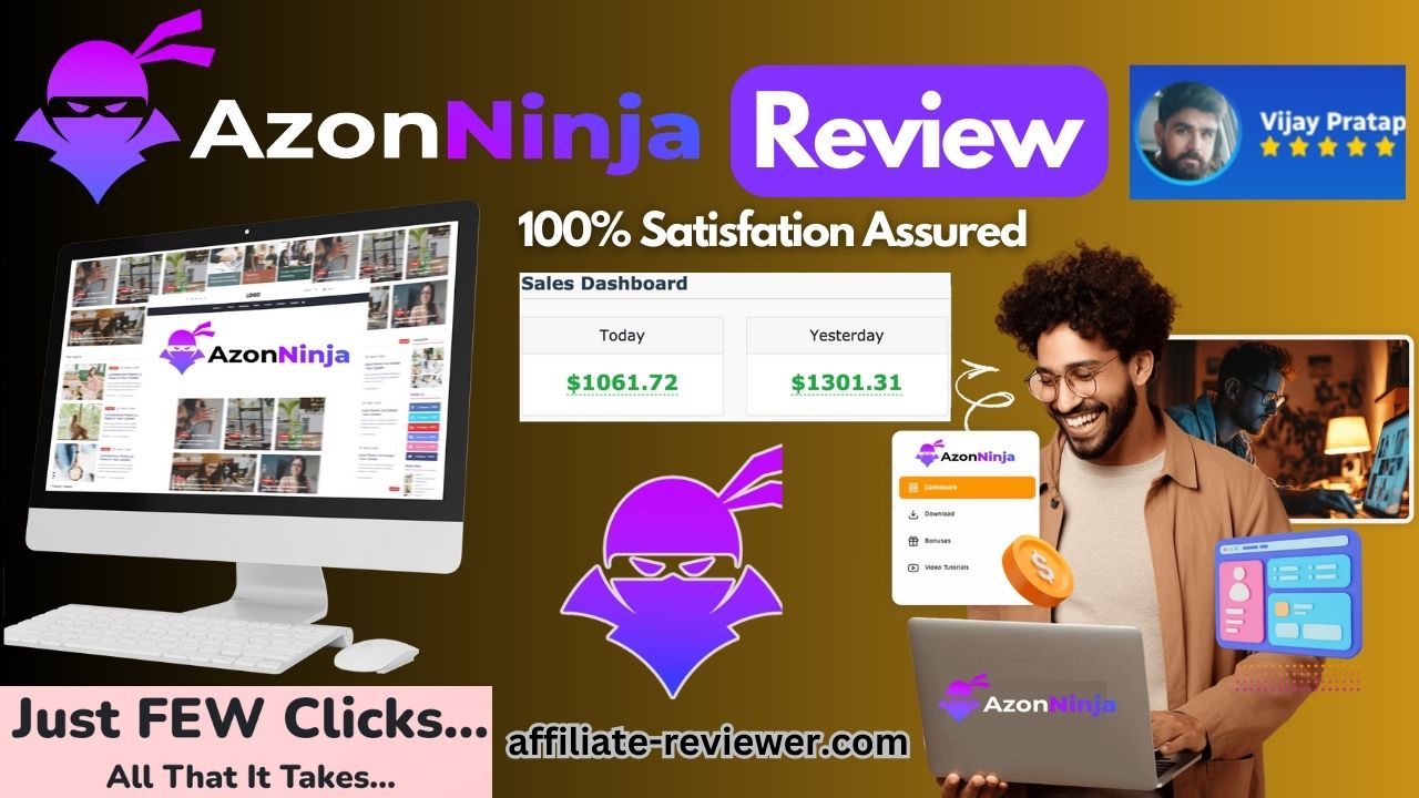 AzonNinja Review: Effortlessly Create Amazon Affiliate Sites That Rank High on Google