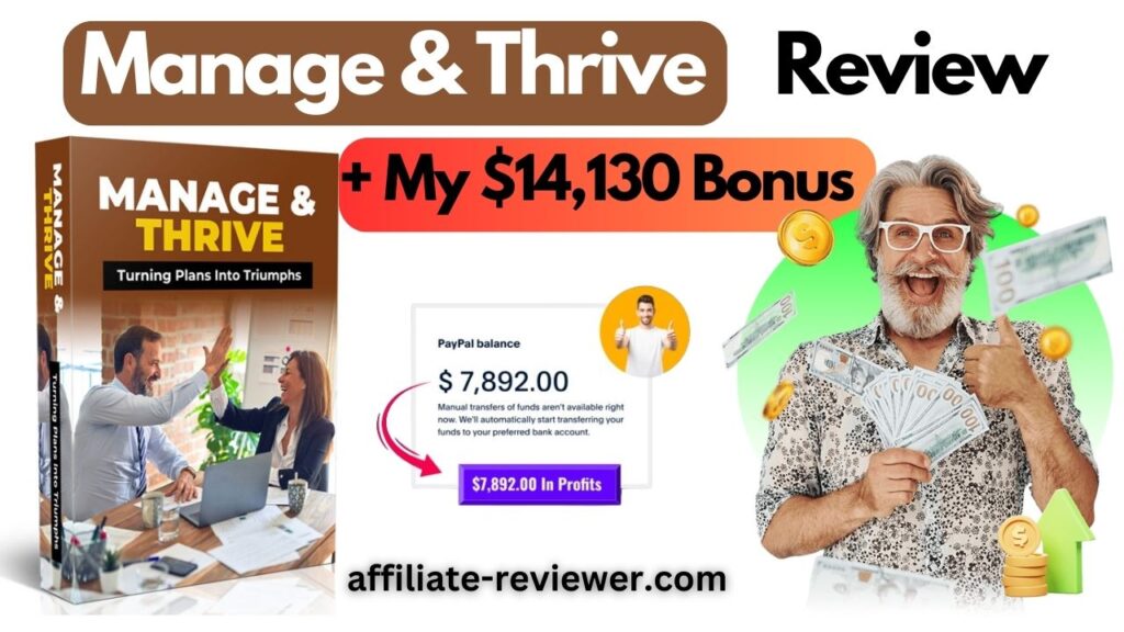 Manage & Thrive Review: Boost Business Success with Done-For-You PLR Packages