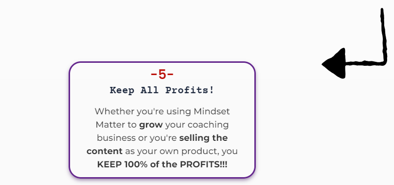 Mindset Matter Review – Key Features