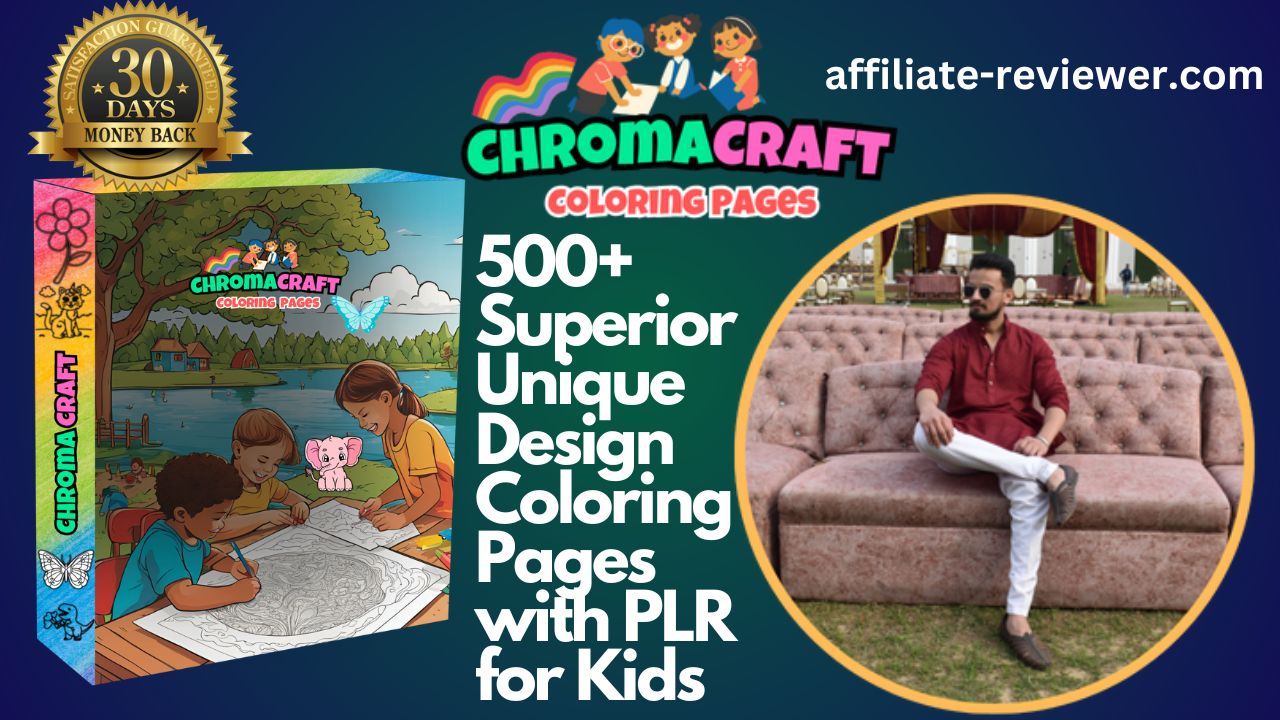 ChromaCraft Coloring Pages Review: 500+ Editable Designs to Boost Your Income