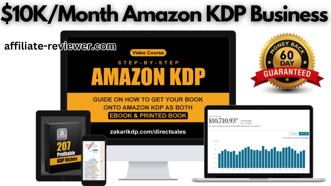 How I Grew a $10K/Month Amazon KDP Business While Juggling a Full-Time Job