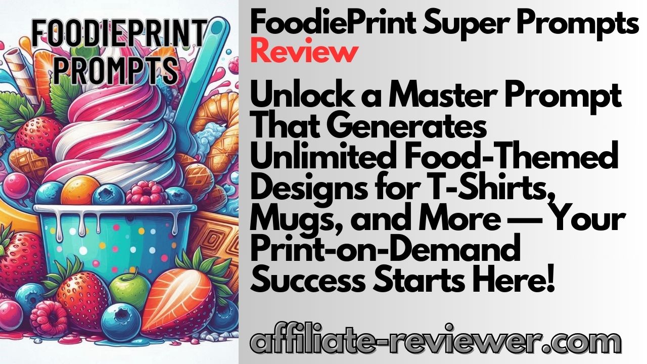 FoodiePrint Super Prompts Review: Create Unique Designs in Seconds