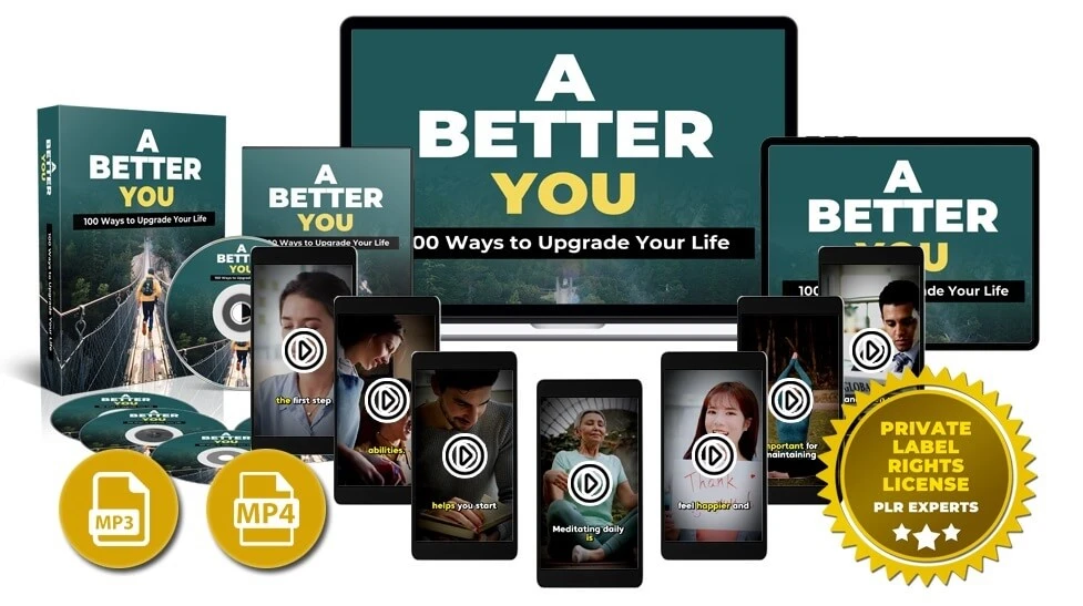 100 Ways to Improve – A Better You PLR Review