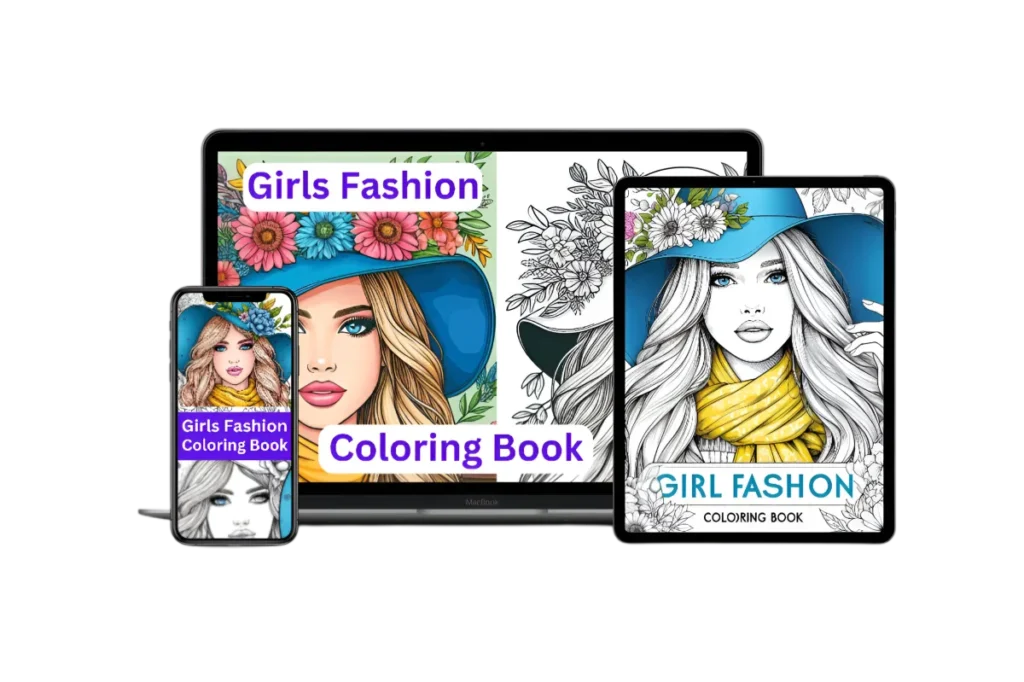 Girls Fashion Coloring Book Review – The OTO Details