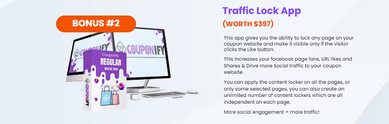 Complimentary bonuses From this Couponify Review