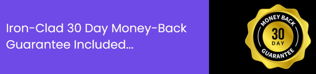 Money Back Guarantee!