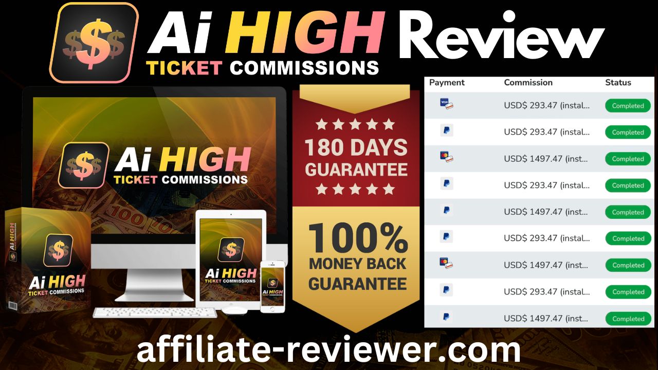 AI High Ticket Commissions Review – Harness AI to transform Facebook into a powerful high-ticket income generator.