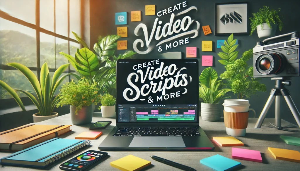 Create Video Scripts & More