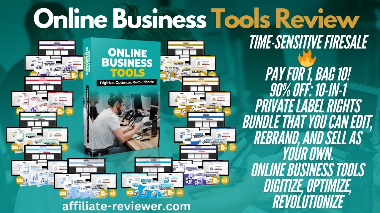 Online Business Tools Review – Maximize Your Online Success with This PLR Package