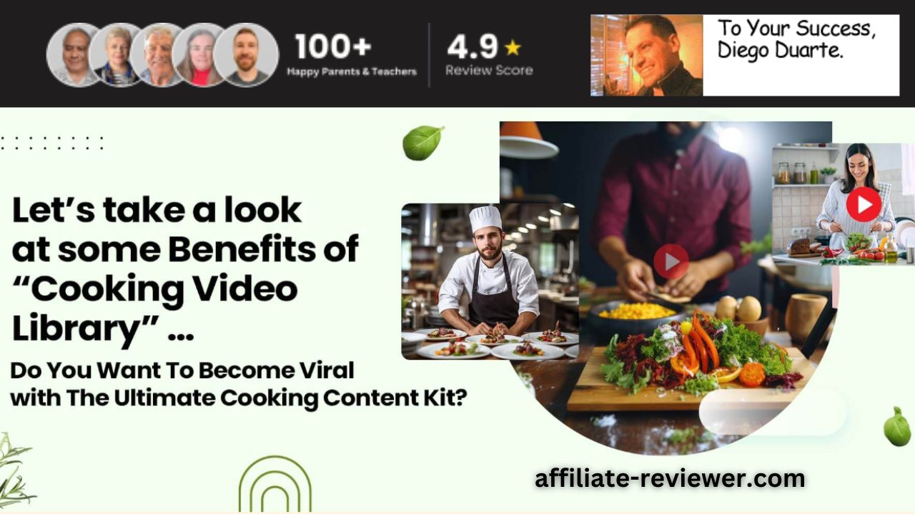 Cooking Video Library with Unrestricted PLR Review: Turn Your Food Passion Into Profits!