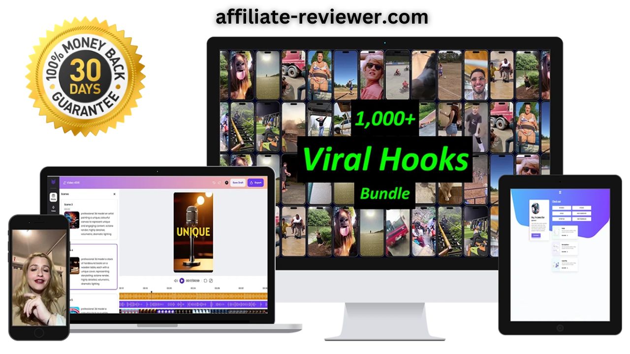 Review of 1,000+ Viral Hooks Bundle: Proven Techniques for 2024's Explosive Growth