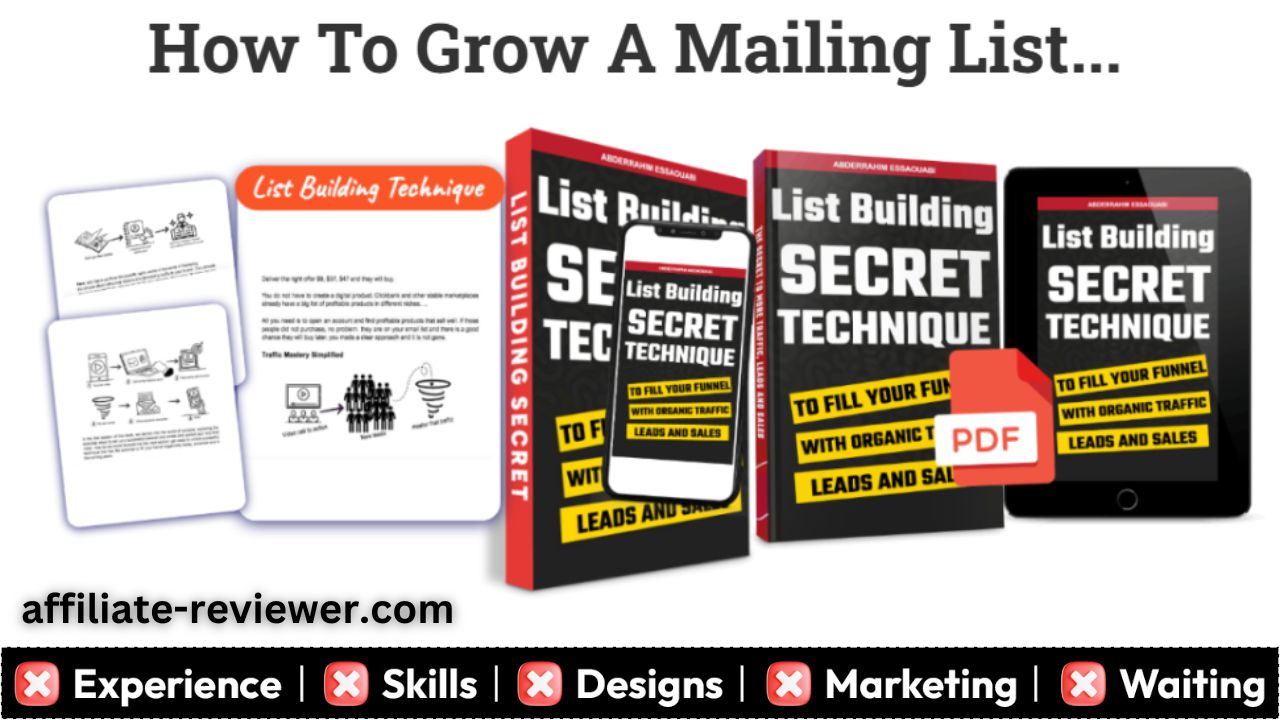 List Building Secrets Revealed: An Honest Take on the Ultimate Strategy