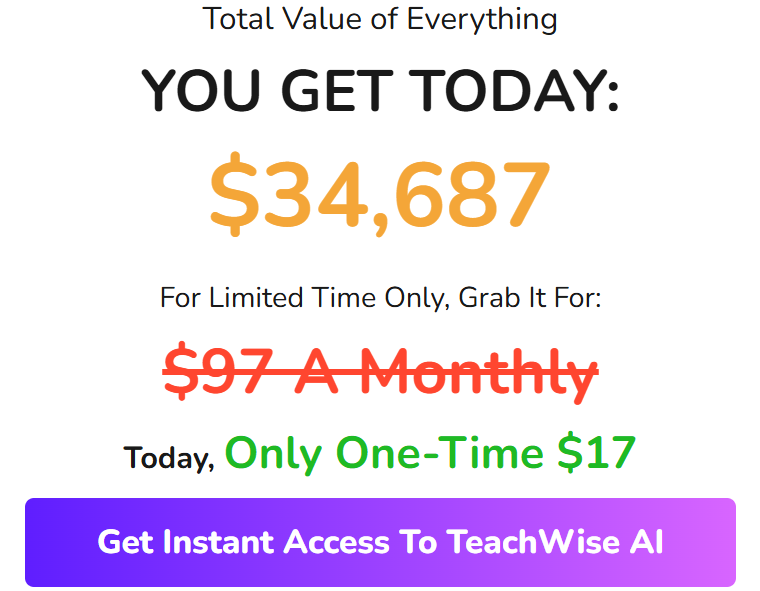 TeachWise AI Review Button