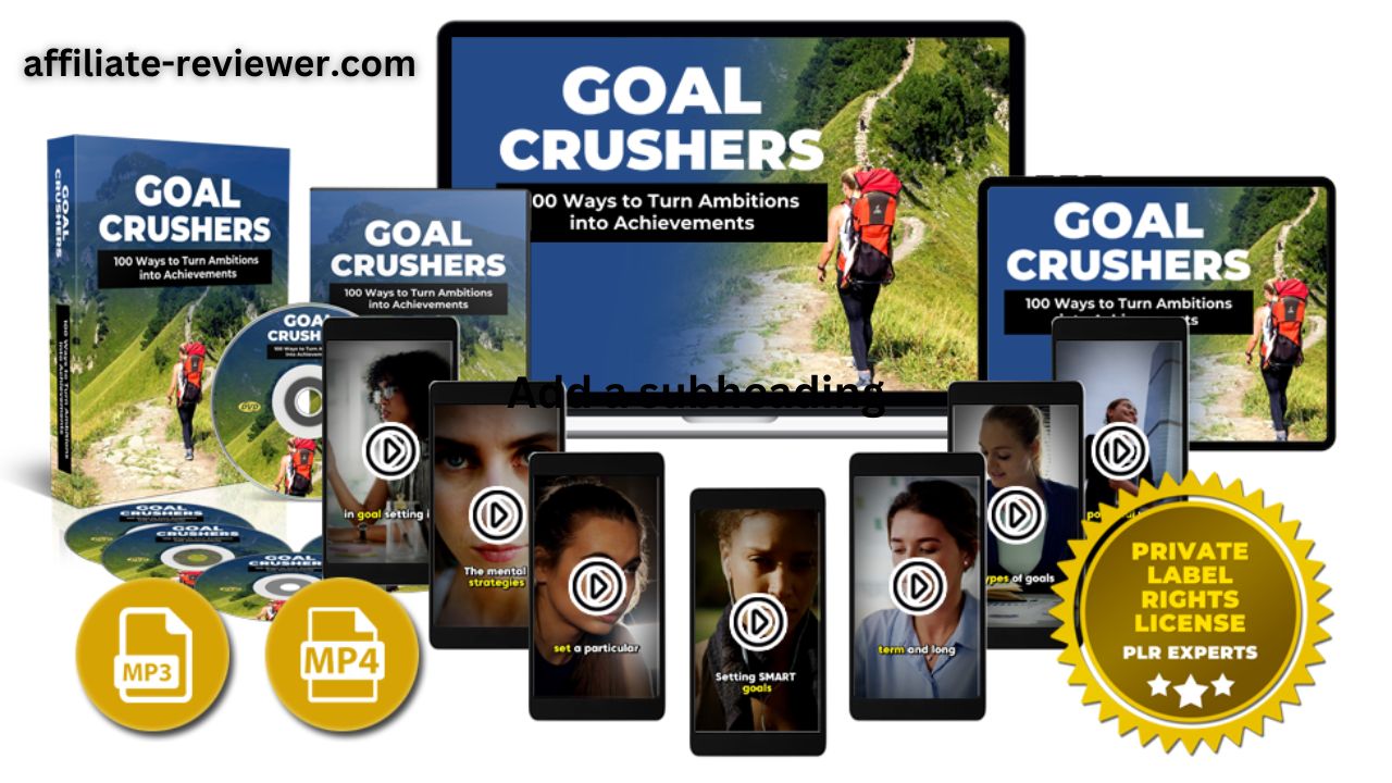 Goal Crushers: Transform Your Social Media with 100 Viral-Ready, Rebrandable Videos!