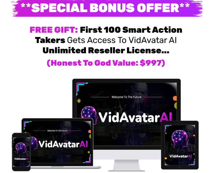 VidAvatar AI Review Bonus