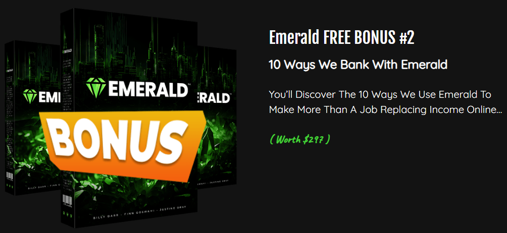 Emerald Review Bonus #2