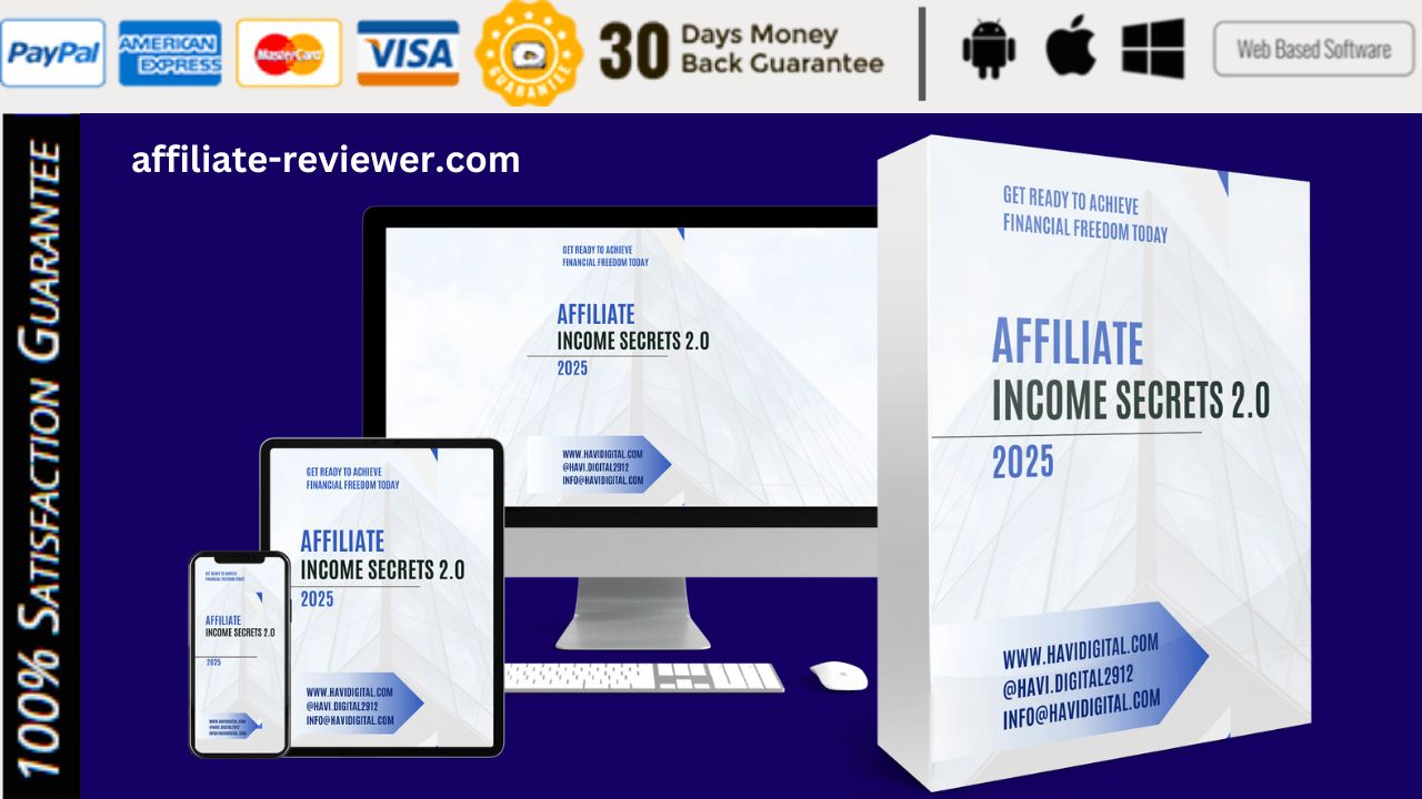 Affiliate Income Secrets 2.0: Build a Scalable Online Business