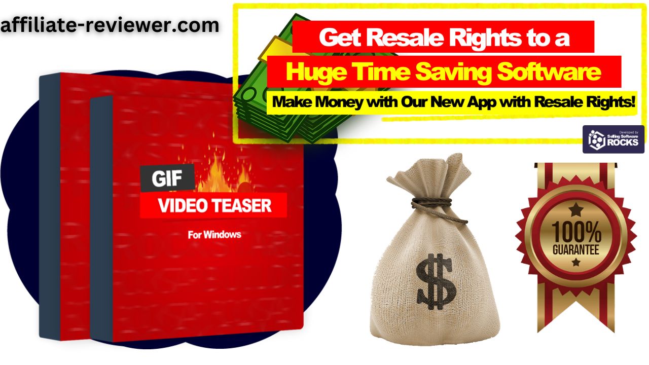 GIFVideoTeaser Review: Resell & Earn Big + Exclusive Bonuses