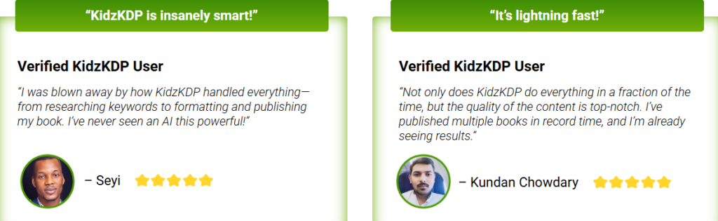 KidzKDP: Verify User Feedback