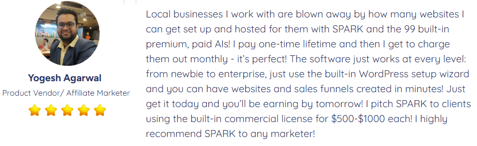 What Our Customers Have To Say About SPARK