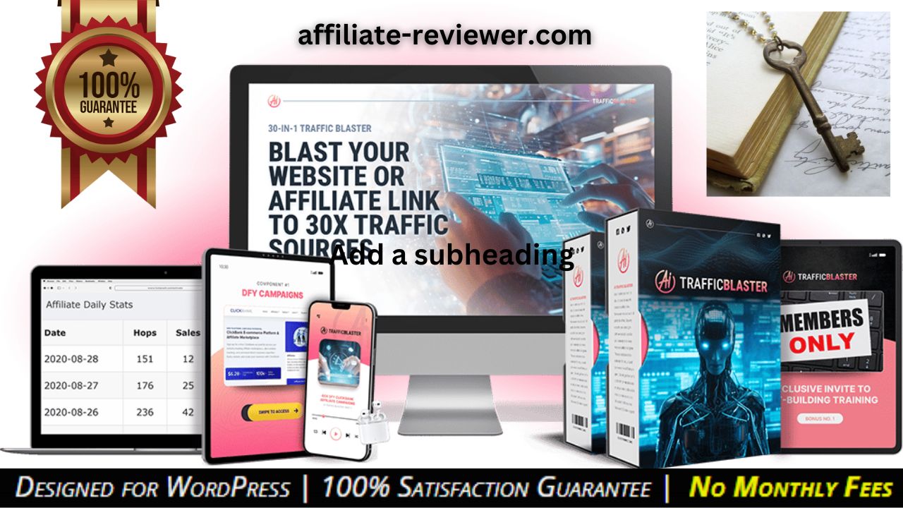 AI Traffic Blaster Review: Boost Affiliate Traffic with 30x Free Visitors