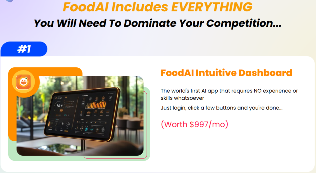 FoodAI Studio Review Feature 1