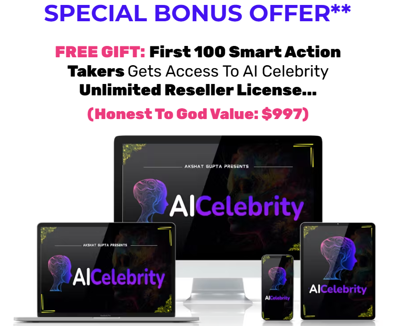 AI Celebrity Review Special Bonus