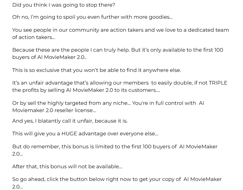AI MovieMaker 2.0 Review Special Bonus