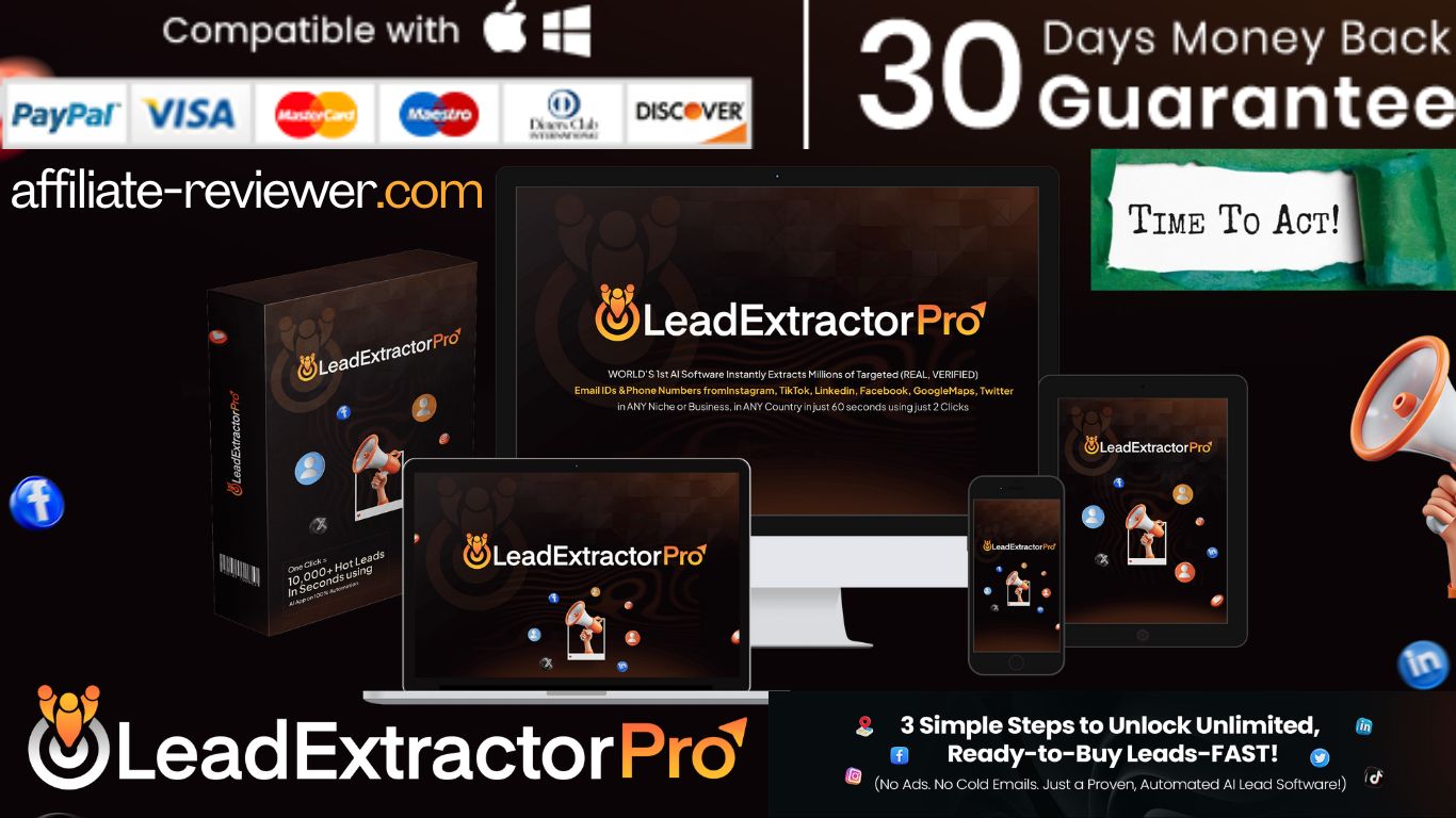 LeadExtractorPro Review: The Ultimate AI-Powered Lead Generation Tool