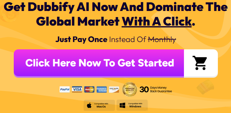 Dubbify AI Review Order Button