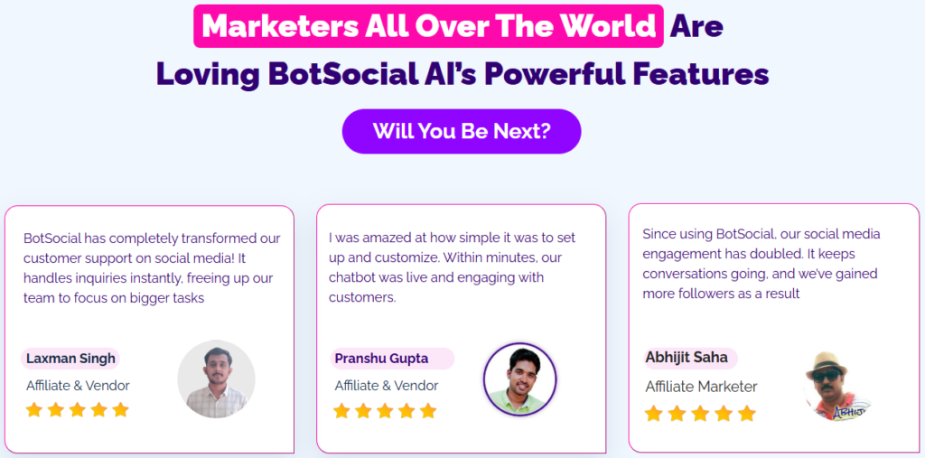 BotSocial AI Review Comments