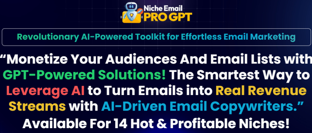 Niche Email Pro GPT – AI-Powered Email Marketing Made Effortless