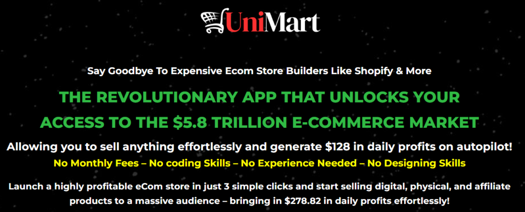 UniMart Review – Is This The Ultimate E-Commerce Solution?